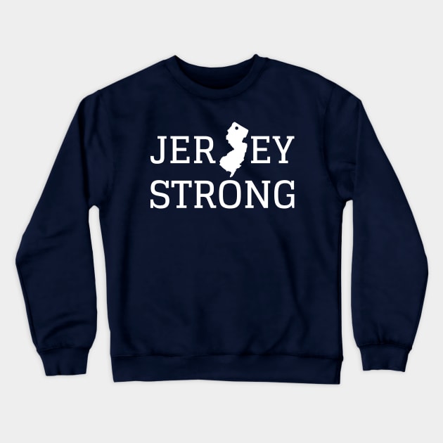 The Jersey Strong Crewneck Sweatshirt by WildZeal